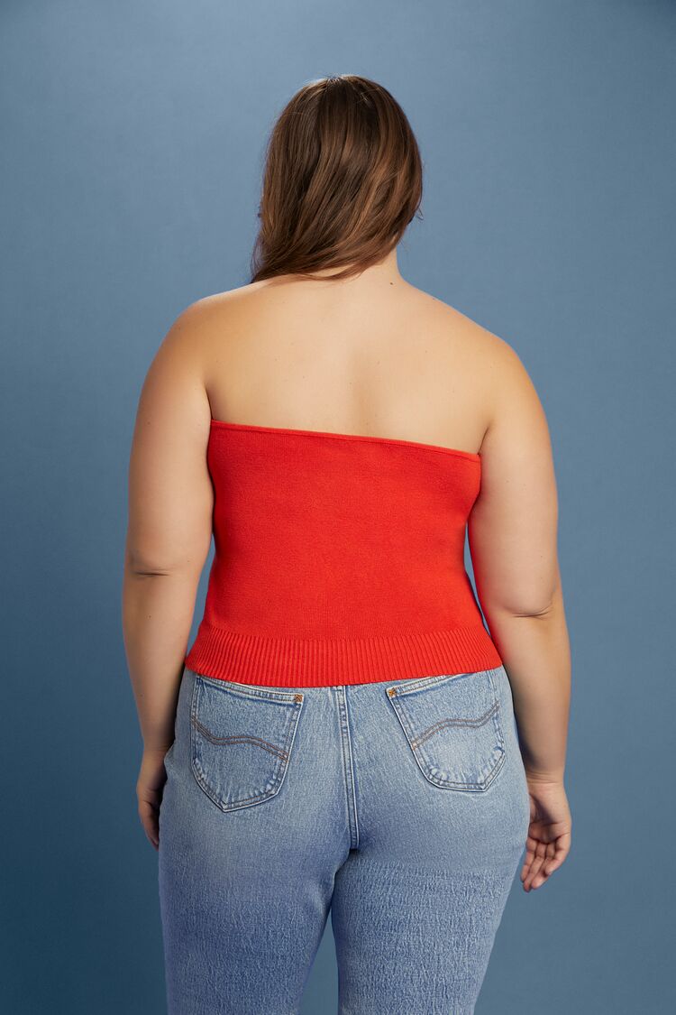 Plus Size Lee Sweater-Knit Tube Top | Forever 21 discount