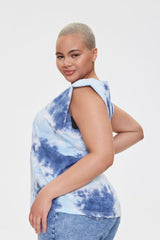 Padded Tie-Dye Muscle Tee | Forever 21 outlet