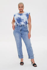 Padded Tie-Dye Muscle Tee | Forever 21 outlet