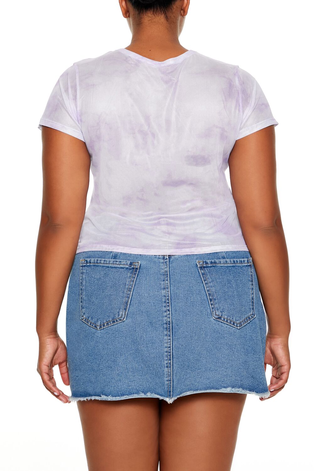 Plus Size Keep Shining Tie-Dye Tee | Forever 21 online