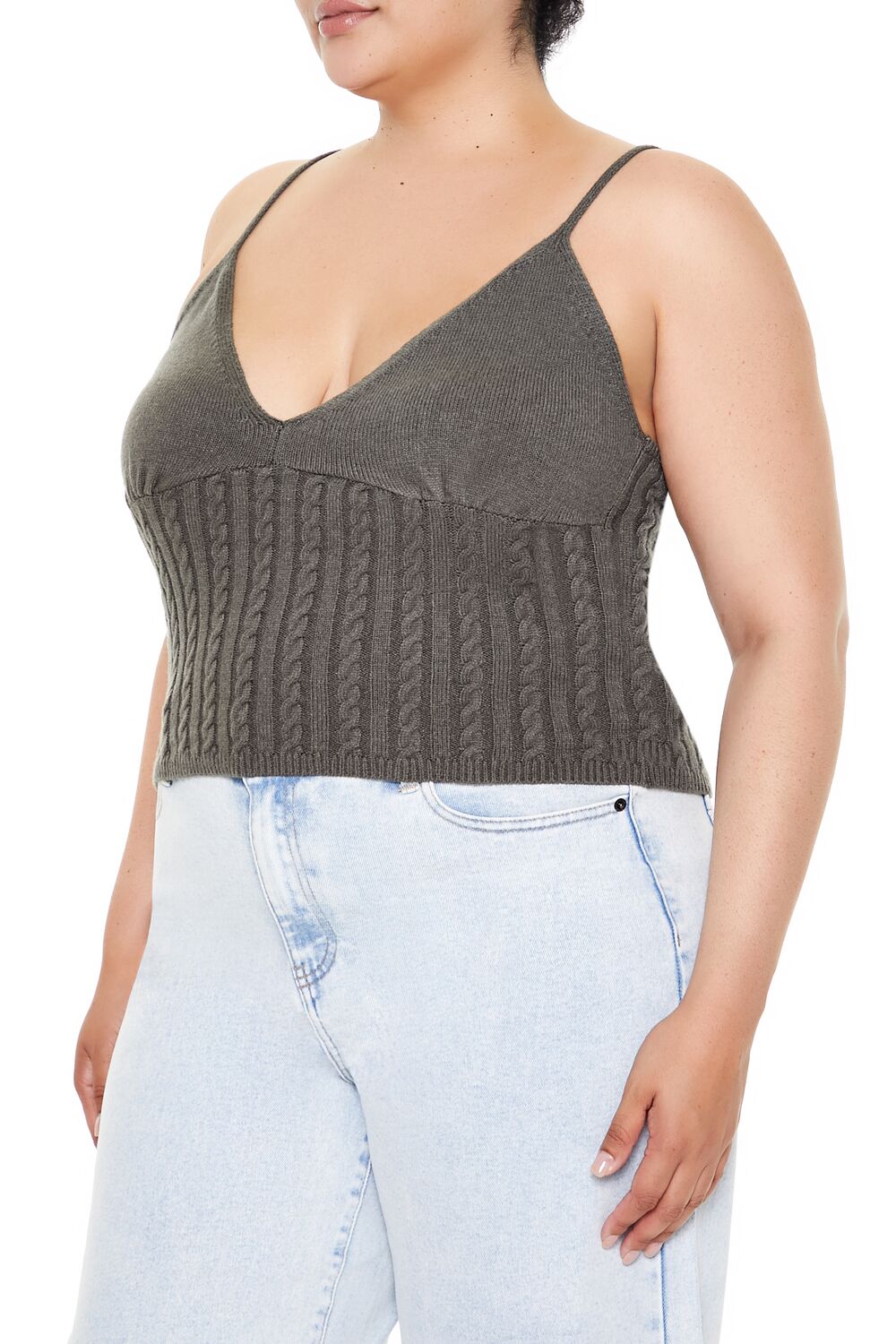 Plus Size Sweater-Knit Cami | Forever 21 on sale