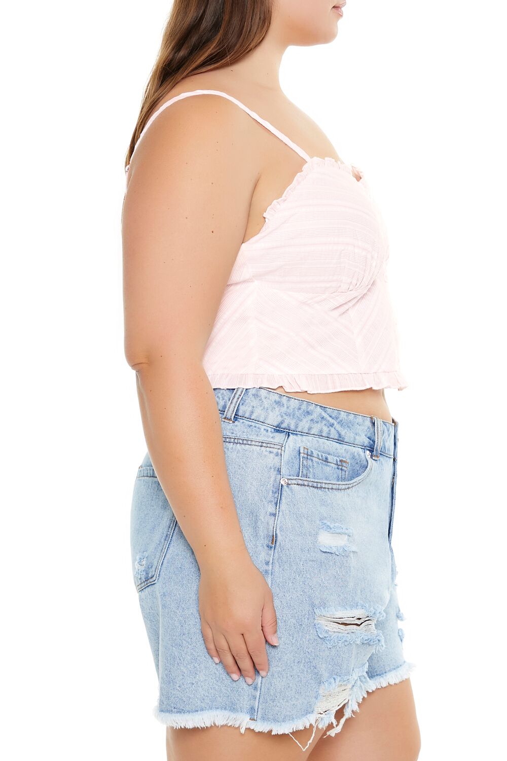 Plus Size Striped Cropped Cami | Forever 21 sale