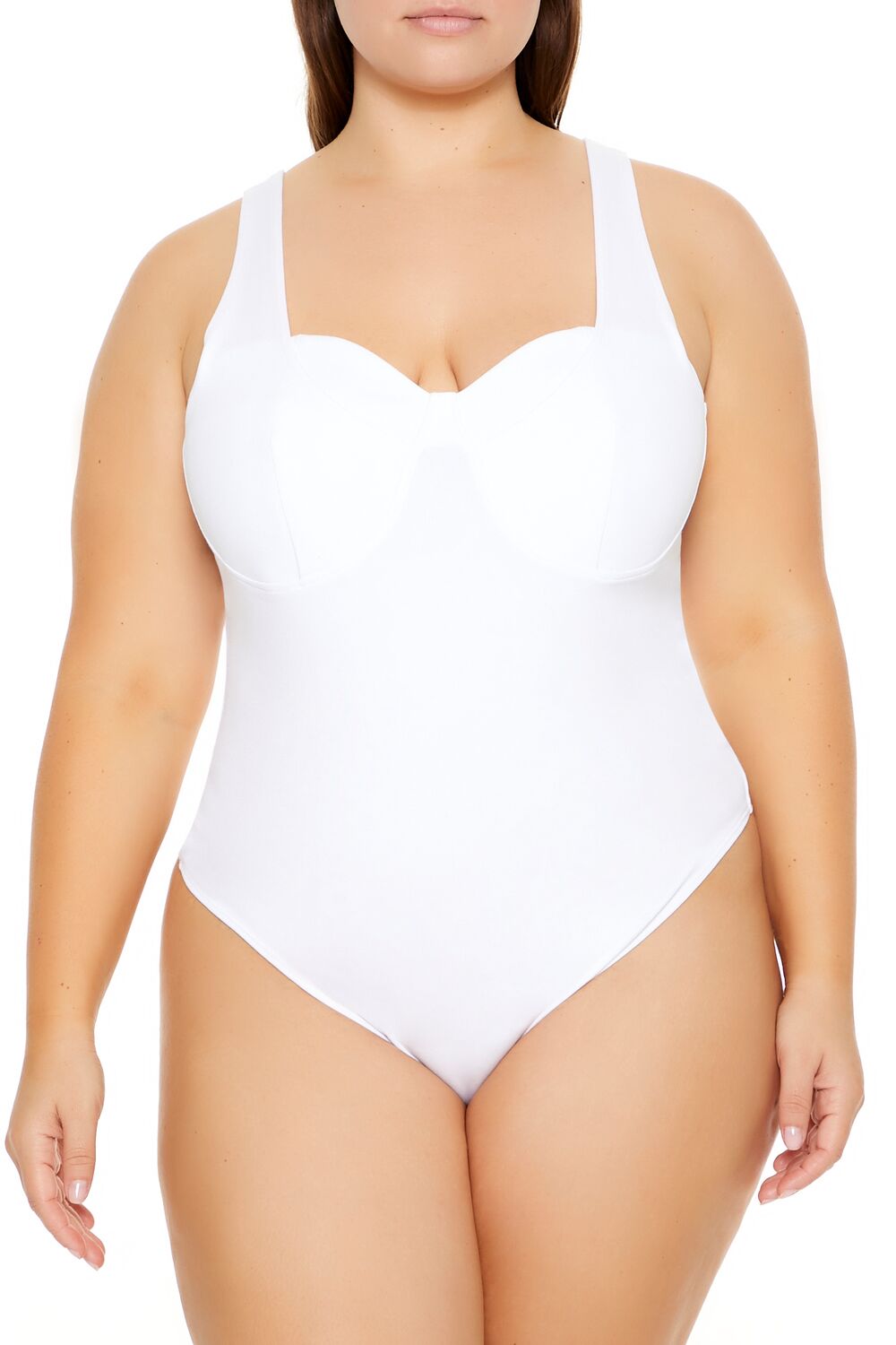 Plus Size Ponte Knit Thong Bodysuit | Forever 21 discount