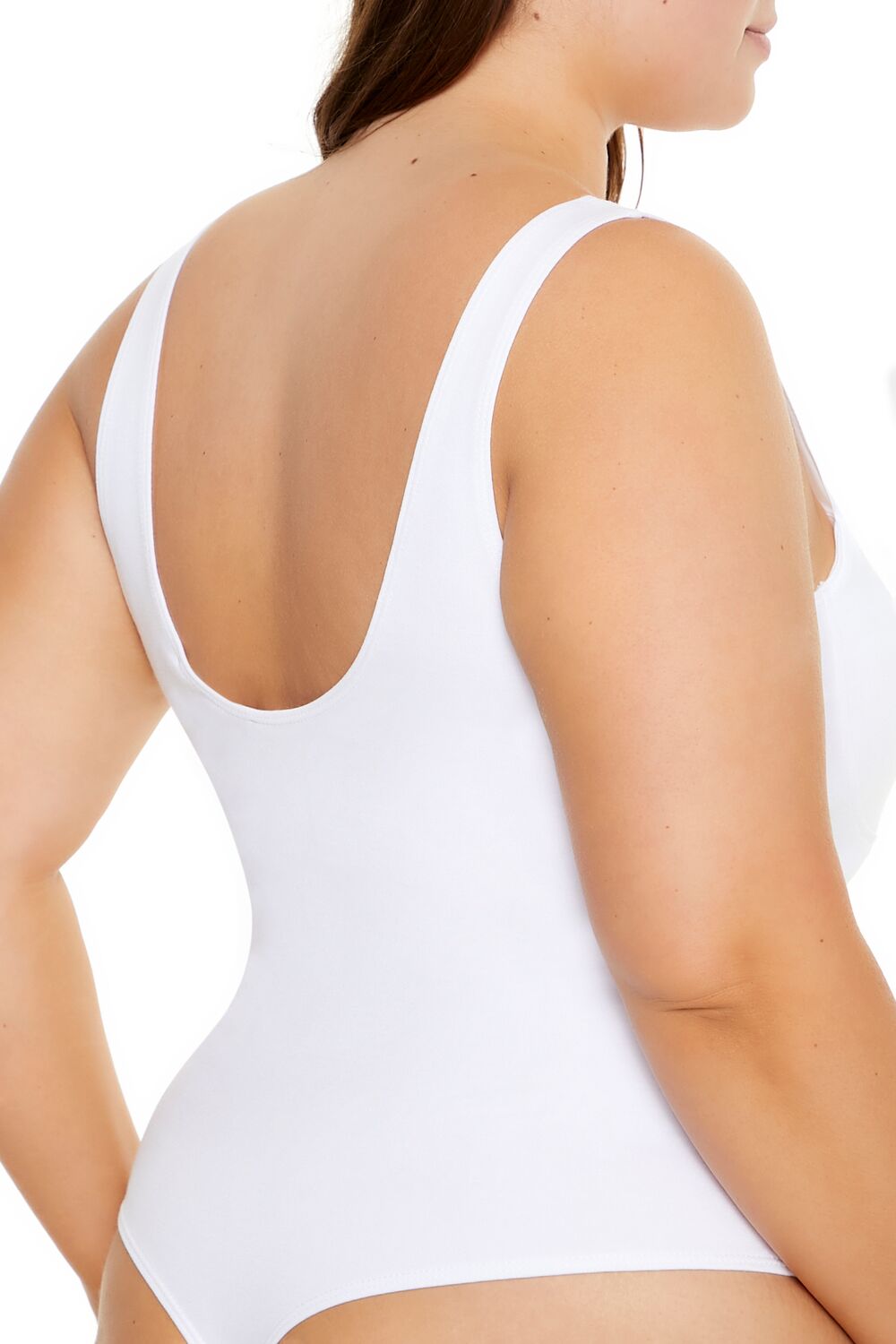 Plus Size Ponte Knit Thong Bodysuit | Forever 21 discount