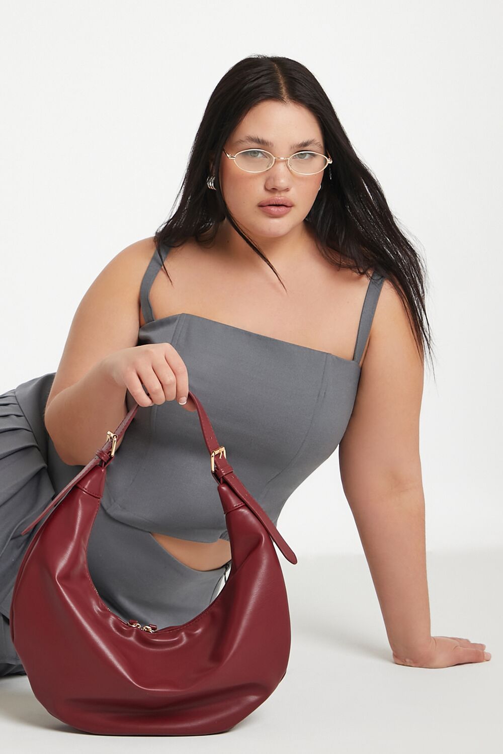 Plus Size Poplin Smocked Cami | Forever 21 online