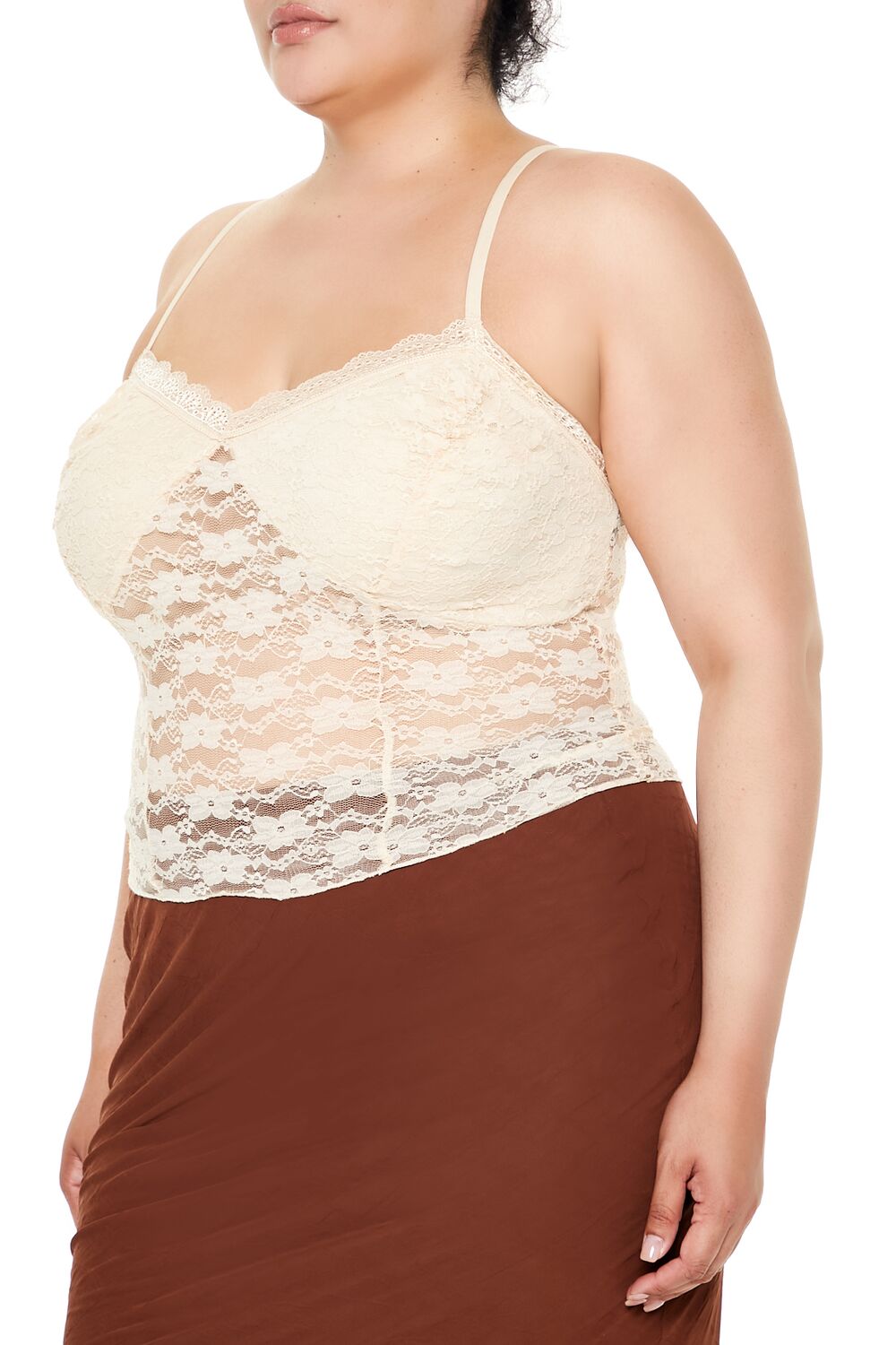 Plus Size Sheer Lace Cami | Forever 21 near me
