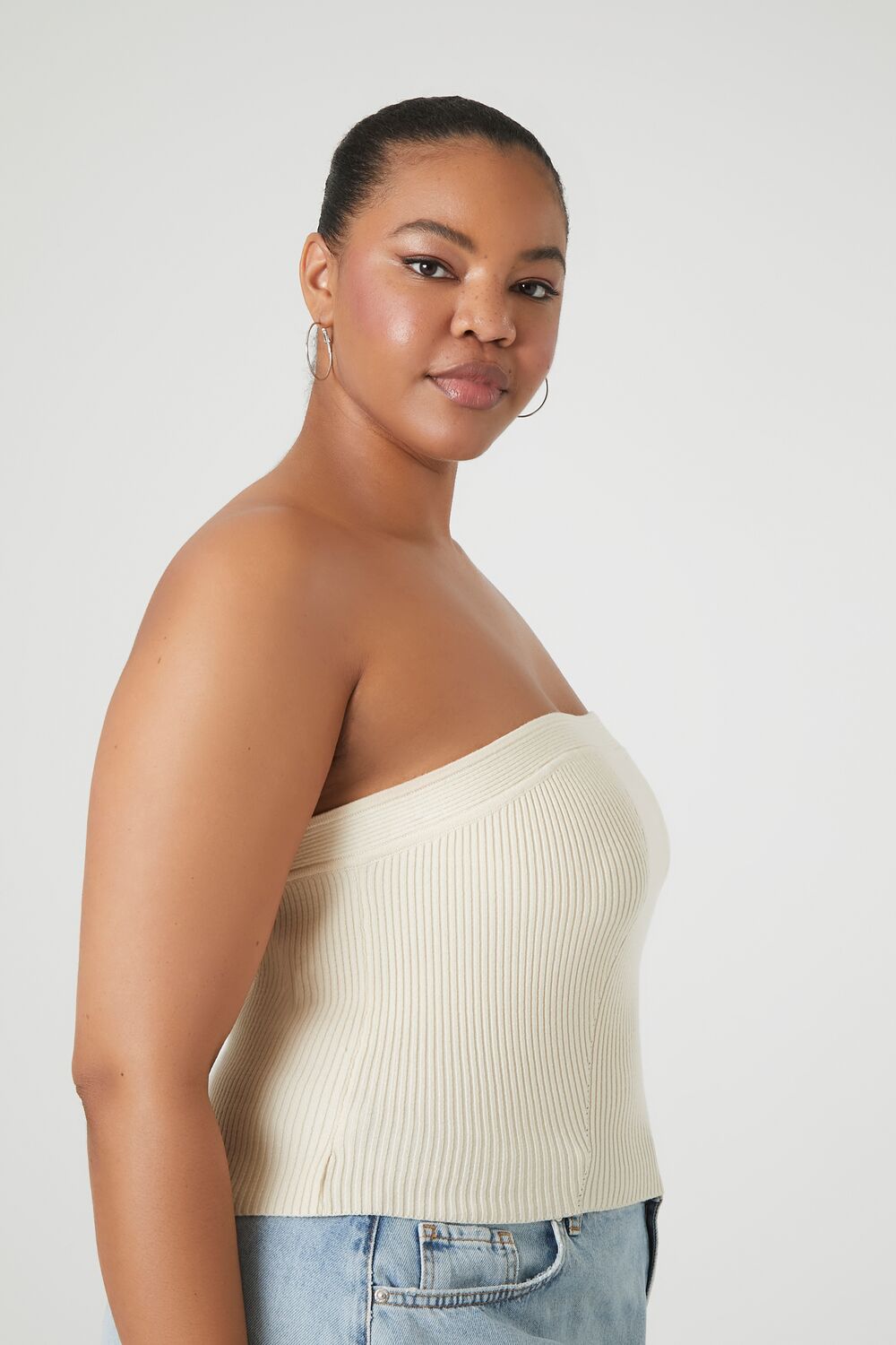 Plus Size Sweater-Knit Tube Top | Forever 21 sale