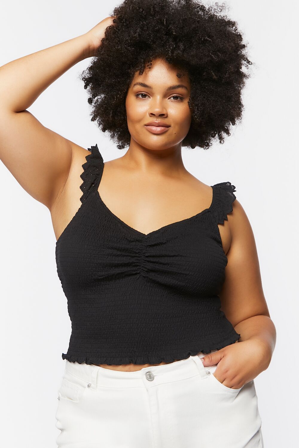 Plus Size Smocked Tank Top | Forever 21 sale