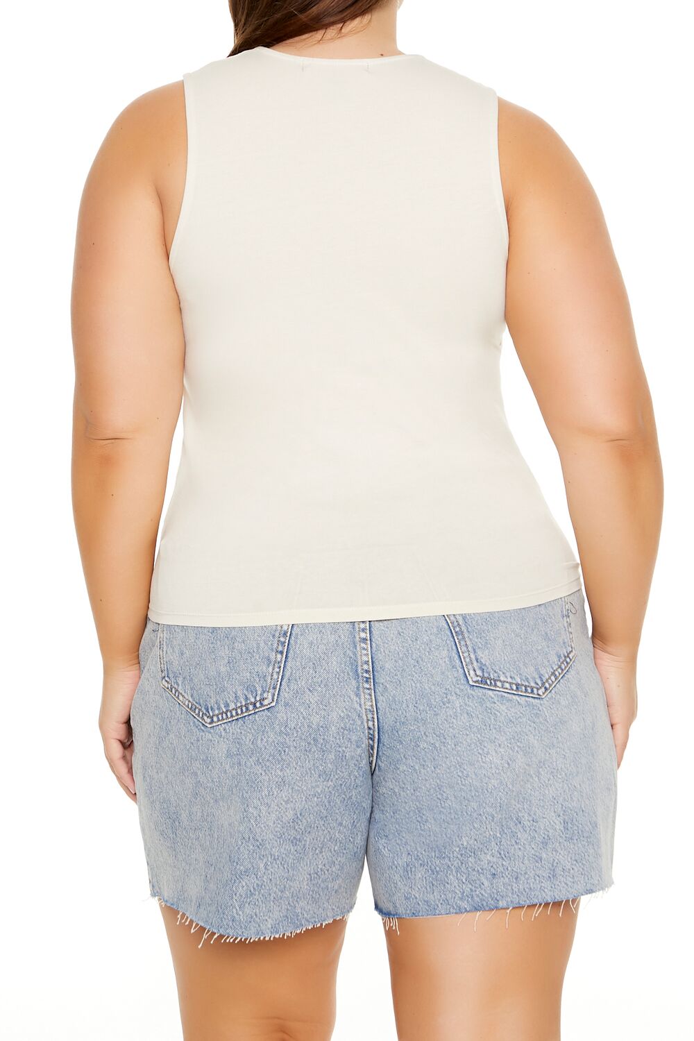 Plus Size Ruched Cutout Tank Top | Forever 21 online