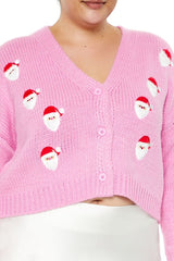 Plus Size Santa Cardigan Sweater | Forever 21 outlet