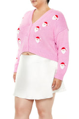 Plus Size Santa Cardigan Sweater | Forever 21 outlet