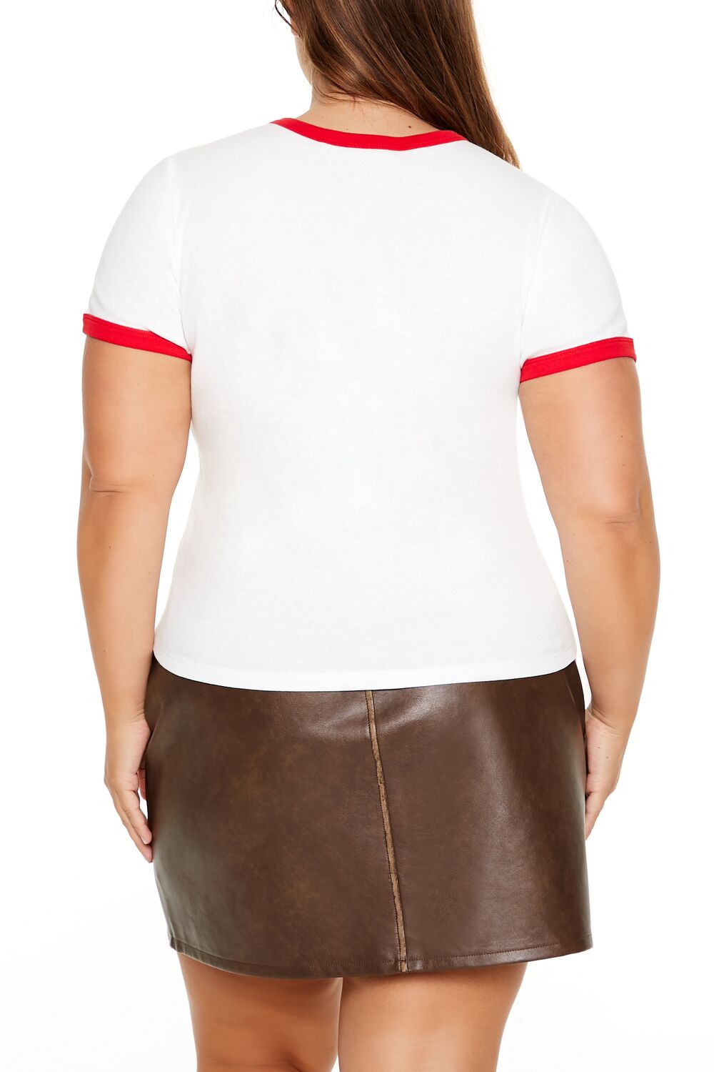 Plus Size Coca-Cola Ringer Baby Tee | Forever 21 near me