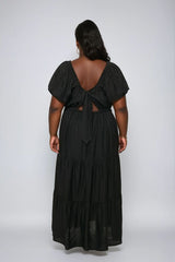 Plus Size Tiered Puff-Sleeve Maxi Dress | Forever 21 discount