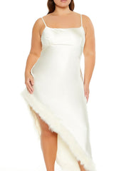 Plus Size Faux Fur-Trim Maxi Dress | Forever 21 sale