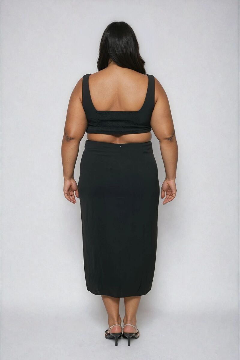 Plus Size Cutout Bodycon Midi Dress | Forever 21 on sale