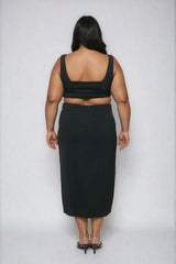 Plus Size Cutout Bodycon Midi Dress | Forever 21 on sale