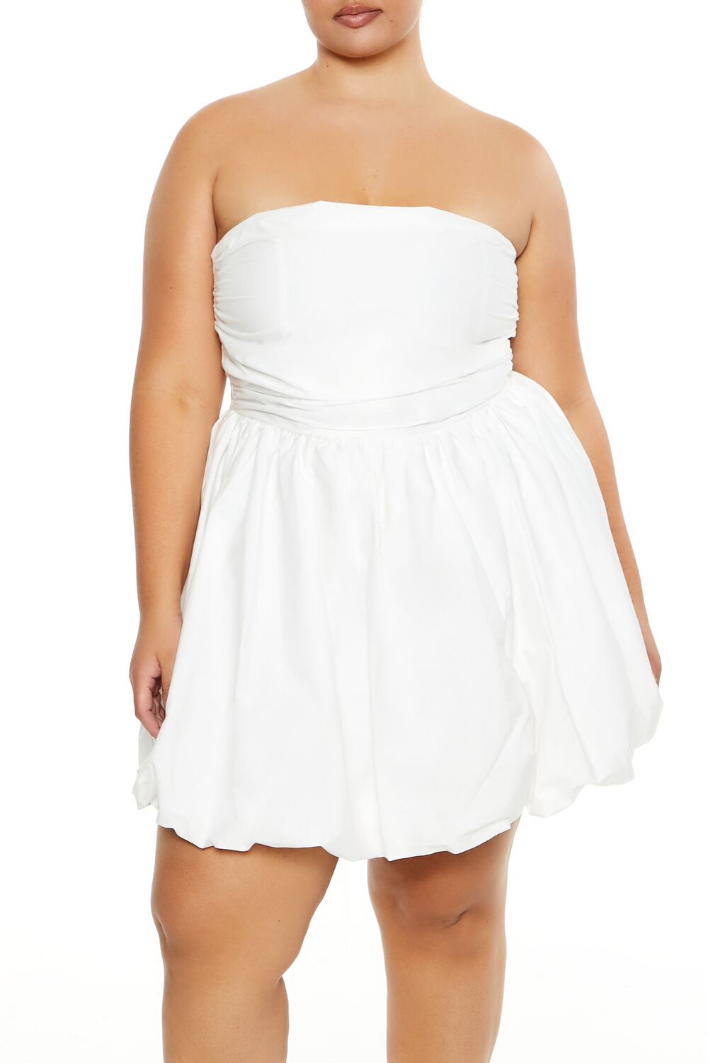 Plus Size Bubble-Hem Mini Dress | Forever 21 outlet