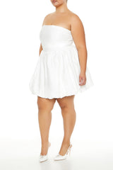 Plus Size Bubble-Hem Mini Dress | Forever 21 outlet