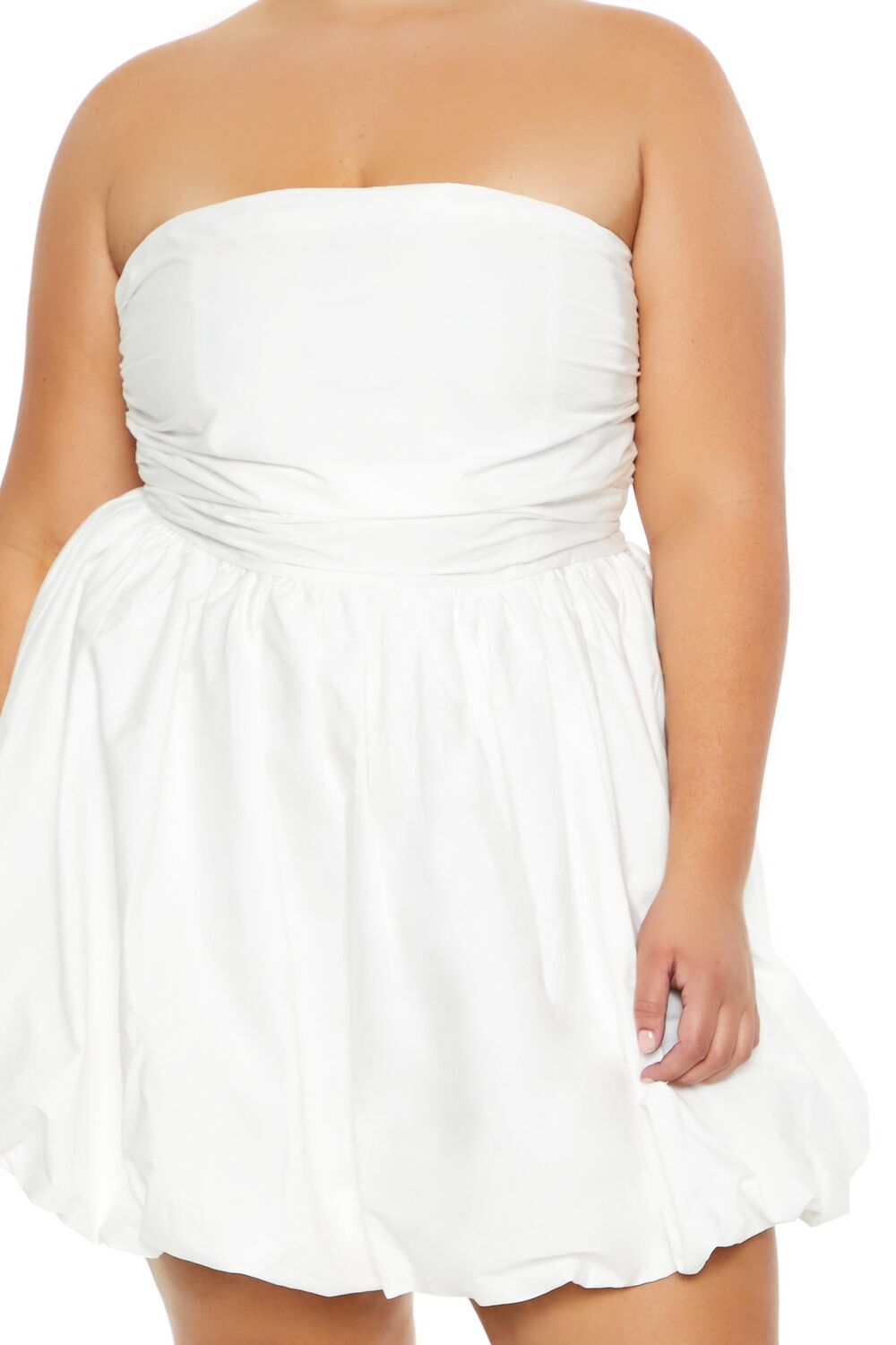 Plus Size Bubble-Hem Mini Dress | Forever 21 outlet
