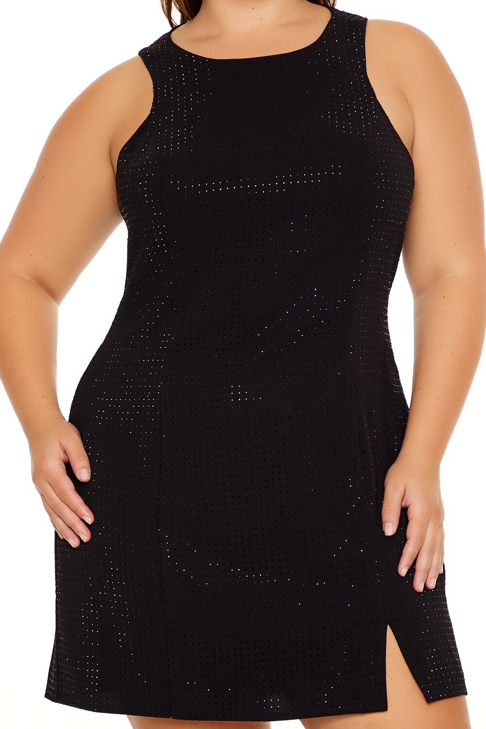Plus Size Rhinestone Mini Dress | Forever 21 sale
