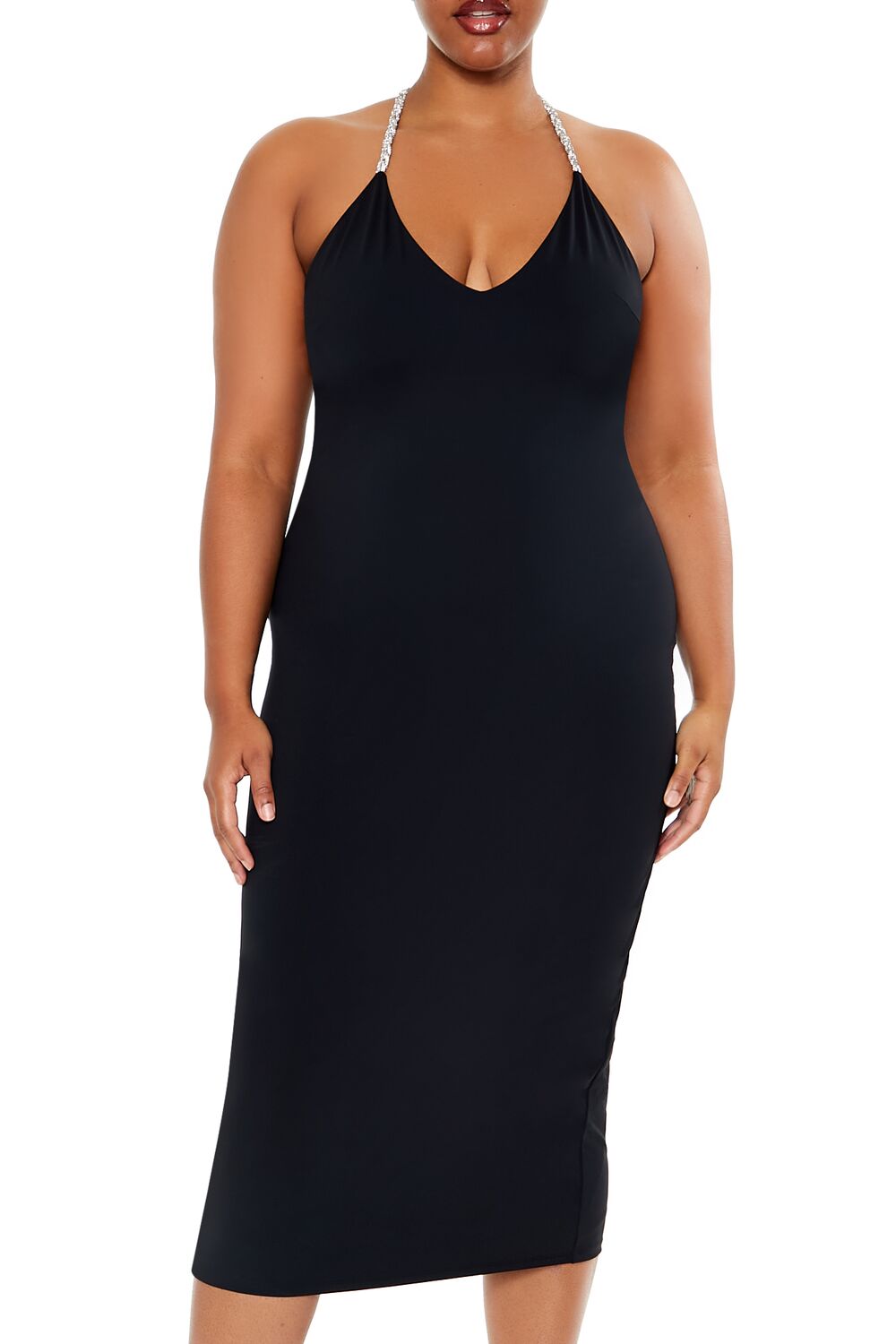 Plus Size Embellished Halter Maxi Dress | Forever 21 outlet