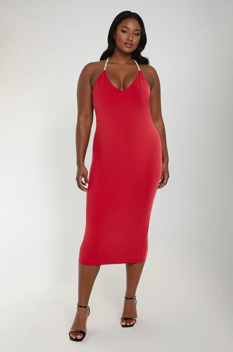 Plus Size Embellished Halter Maxi Dress | Forever 21 outlet