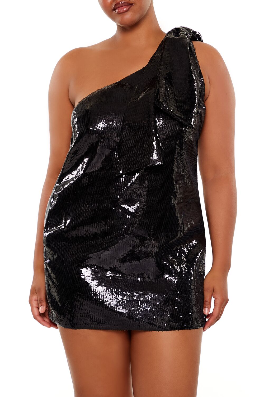 Plus Size Sequin Tie-Strap Mini Dress | Forever 21 discount