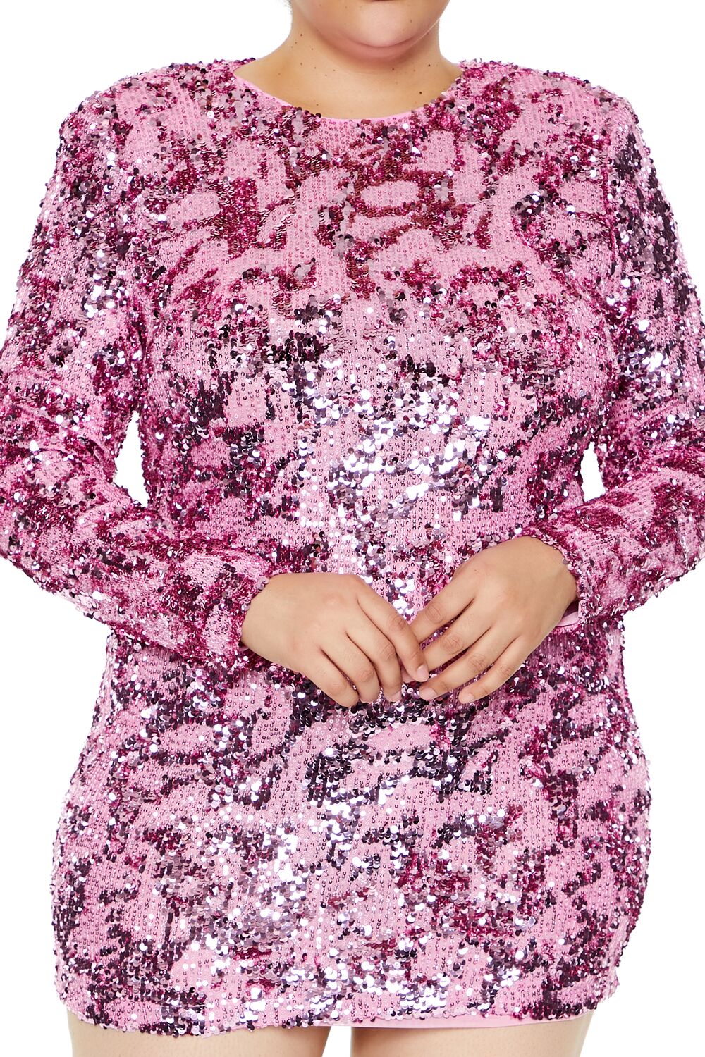 Plus Size Sequin Cutout Mini Dress | Forever 21 sale