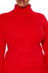 Plus Size Turtleneck Mini Sweater Dress | Forever 21 discount