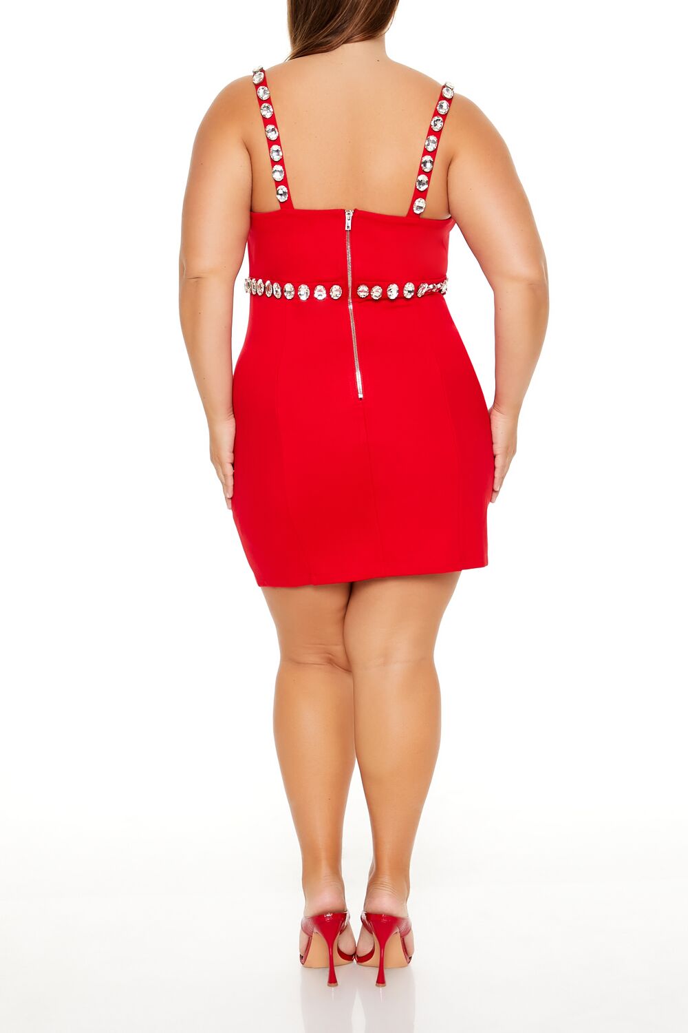 Plus Size Faux Gem Mini Dress | Forever 21 near me