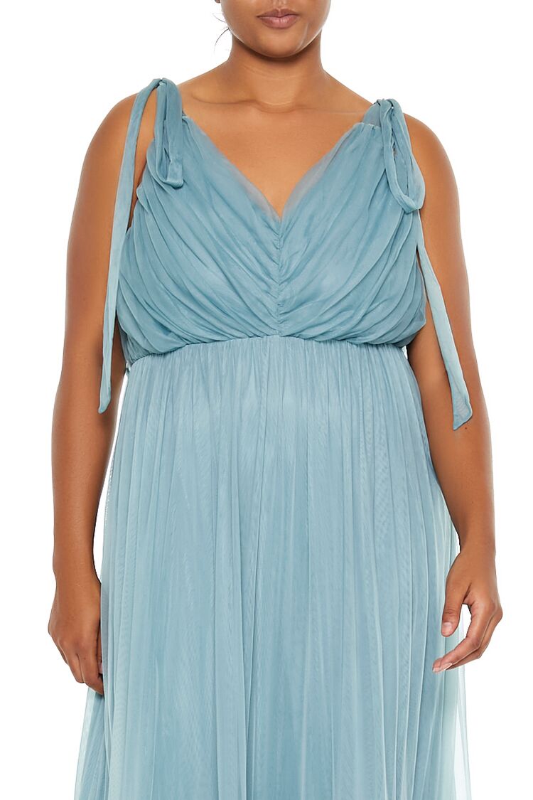 Plus Size Tiered Tie-Strap Maxi Dress | Forever 21 outlet