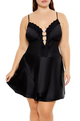 Plus Size Lace-Trim Mini Dress | Forever 21 near me