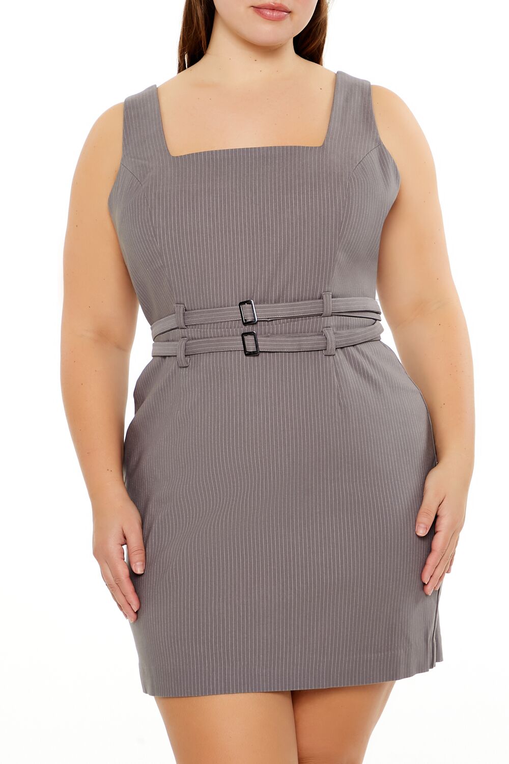 Plus Size Pinstriped Mini Dress | Forever 21 sale