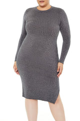 Plus Size Glitter Knit Midi Dress | Forever 21 on sale
