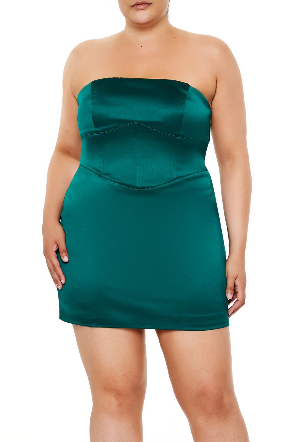 Plus Size Corset Tube Mini Dress | Forever 21 discount