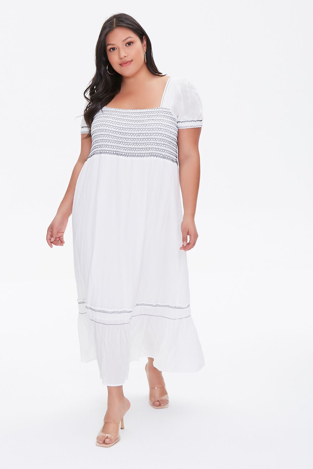 Plus Size Gauze Maxi Dress | Forever 21 near me
