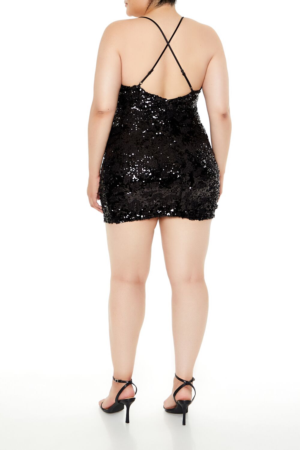 Plus Size Sequin Cami Mini Dress | Forever 21 discount