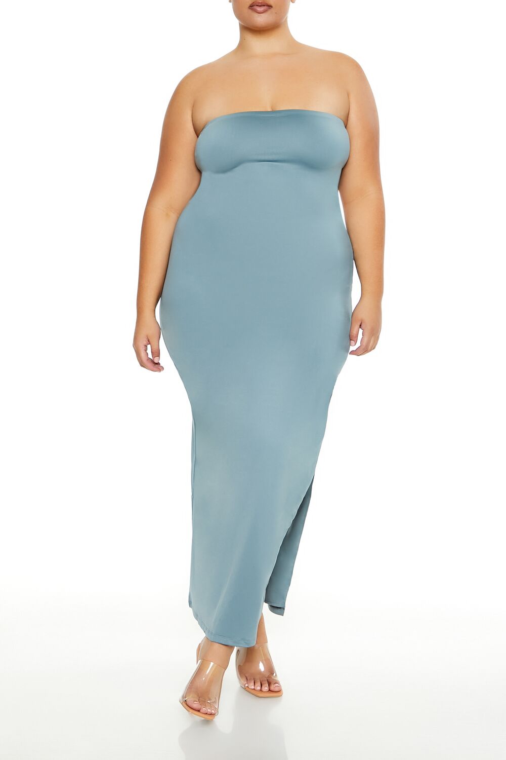 Plus Size Cutout Maxi Tube Dress | Forever 21 online