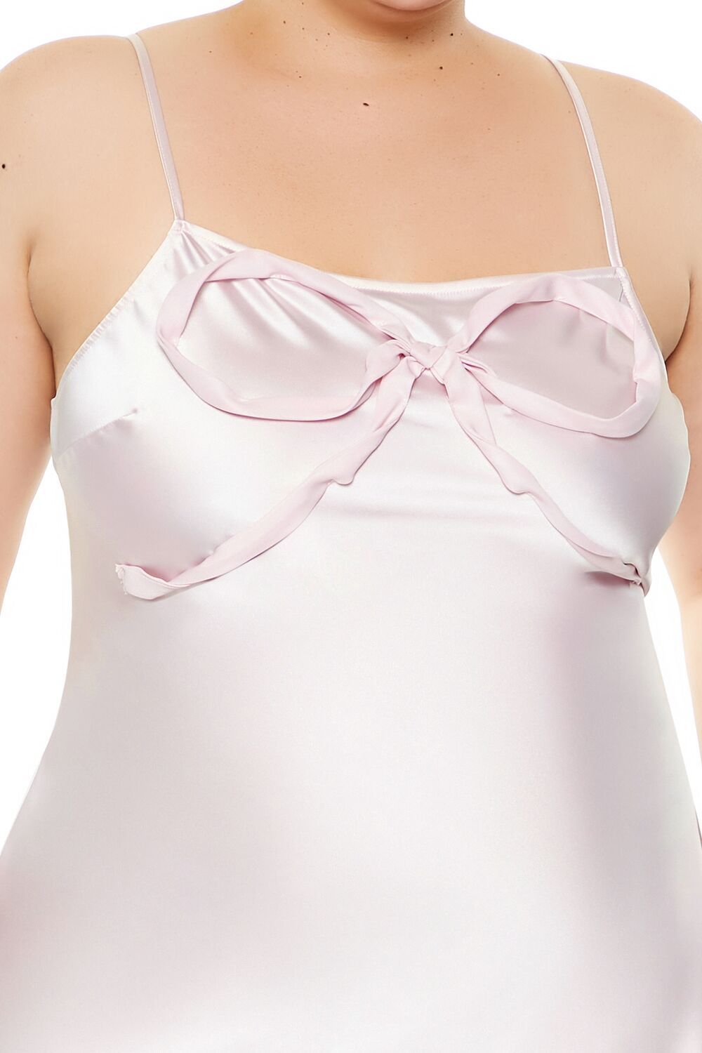 Plus Size Satin Bow Mini Slip Dress | Forever 21 near me