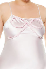 Plus Size Satin Bow Mini Slip Dress | Forever 21 near me