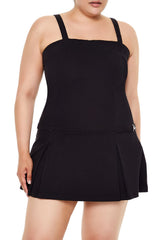 Plus Size Pleated Mini Dress | Forever 21 outlet