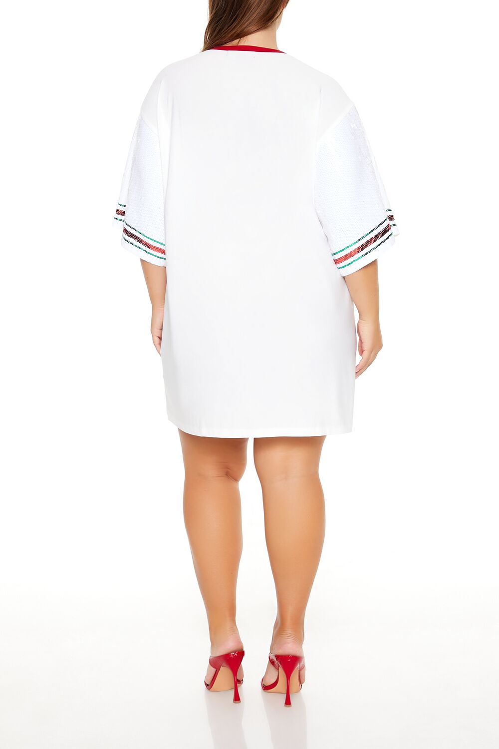 Plus Size Sequin Jolly Babe T-Shirt Dress | Forever 21 sale
