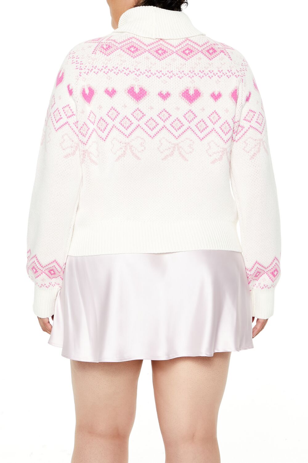 Plus Size Fair Isle Turtleneck Sweater | Forever 21 US
