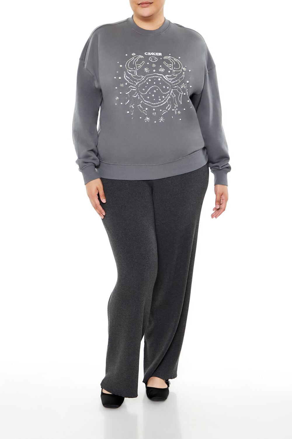 Plus Size Beaded Cancer Pullover | Forever 21 near me