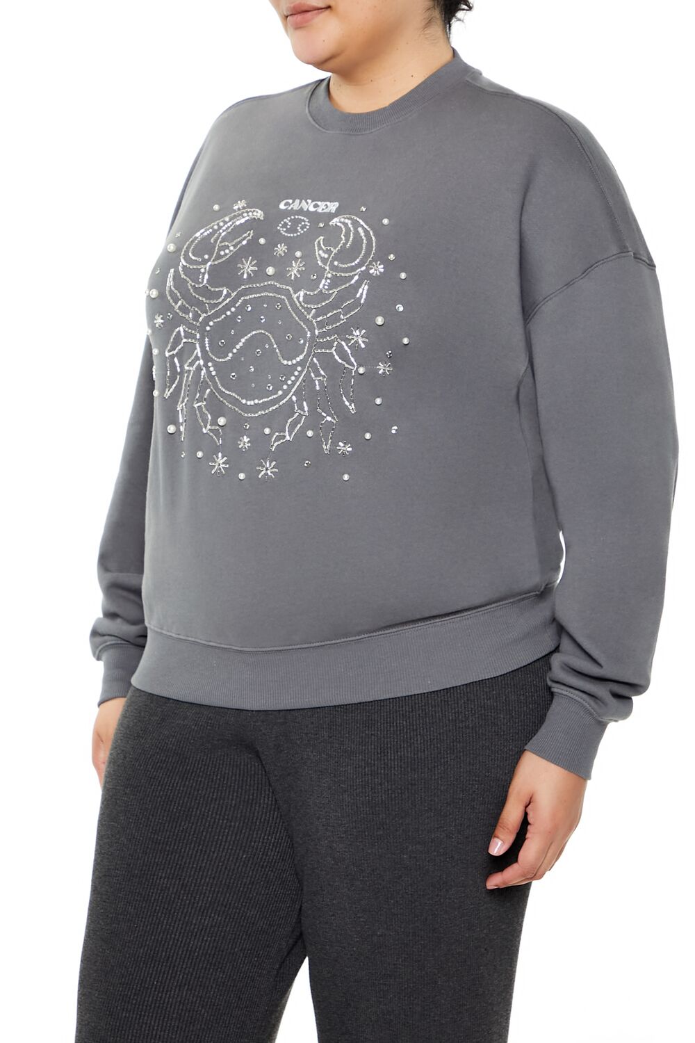Plus Size Beaded Cancer Pullover | Forever 21 near me