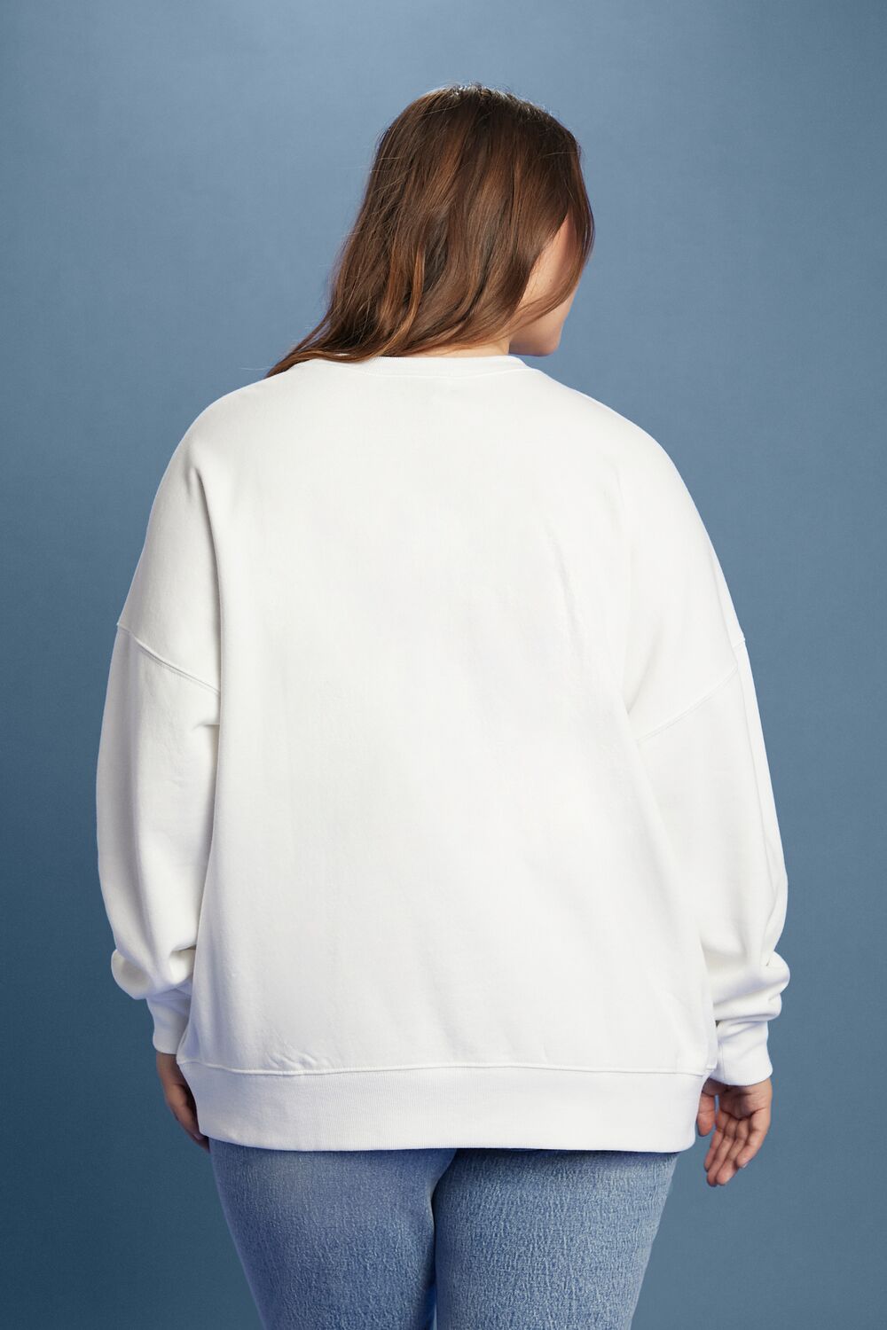 Plus Size Lee Embellished French Terry Pullover | Forever 21 on sale