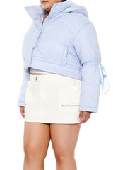 Plus Size Bow Puffer Jacket | Forever 21 near me