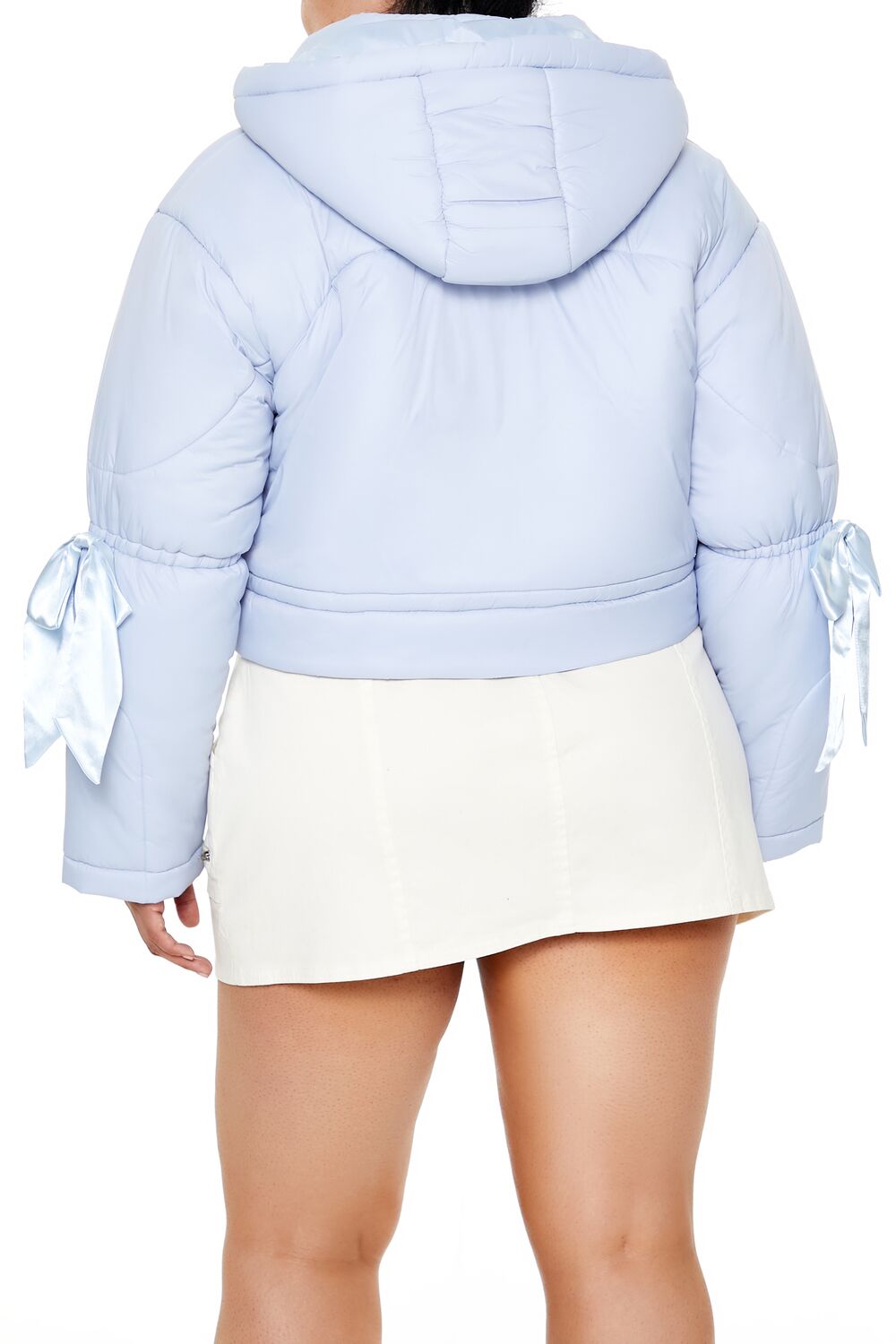 Plus Size Bow Puffer Jacket | Forever 21 near me