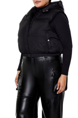 Plus Size Hooded Puffer Vest | Forever 21 outlet