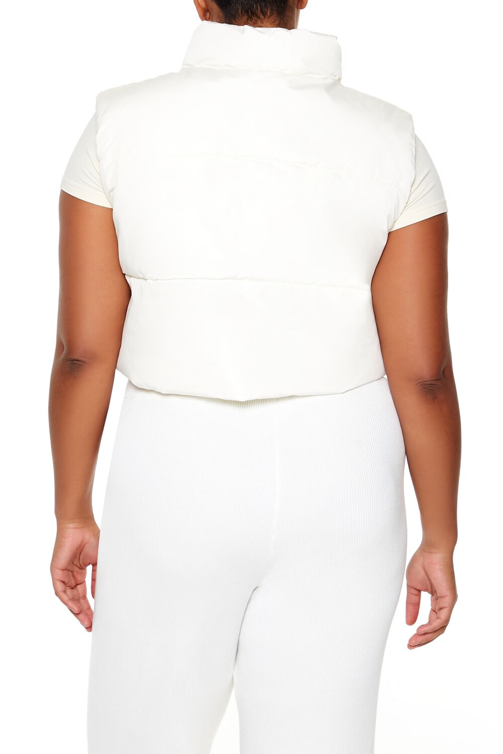 Plus Size Cropped Puffer Vest | Forever 21 discount